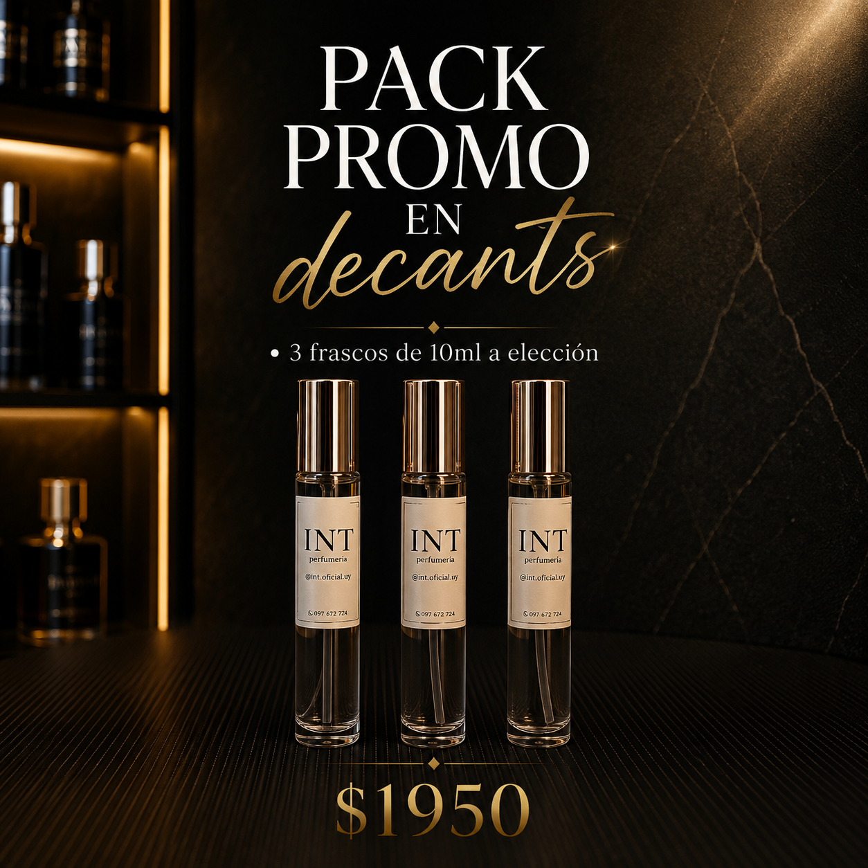 Pack de 3 Decants (10ml)