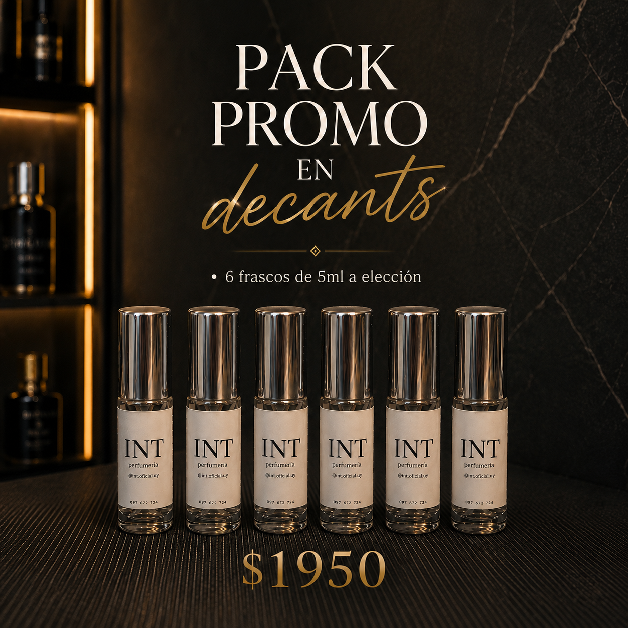 Pack de 6 Decants (5ml)